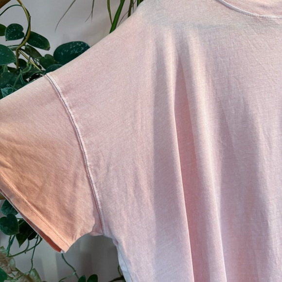 Free People Light Coral Short Sleeve Top - Picture 7 of 12